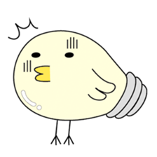 [Chick bulb] sticker #2426721