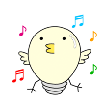 [Chick bulb] sticker #2426724