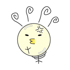 [Chick bulb] sticker #2426725