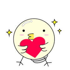 [Chick bulb] sticker #2426730