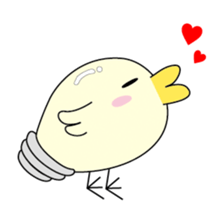 [Chick bulb] sticker #2426731