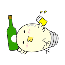 [Chick bulb] sticker #2426732