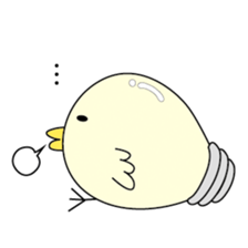 [Chick bulb] sticker #2426734