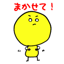 yellow and green sticker #2426736