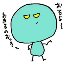 yellow and green sticker #2426743