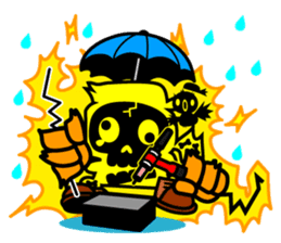 Welding soldier Arkman sticker #2426841