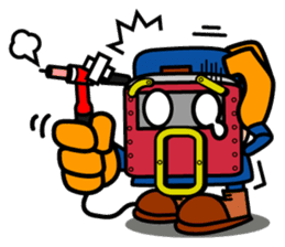 Welding soldier Arkman sticker #2426844