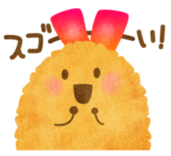 YURU Fried shrimp girl sticker #2427192