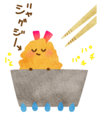YURU Fried shrimp girl sticker #2427204