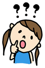 OHITORISAMA girl sticker #2427483