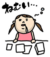 OHITORISAMA girl sticker #2427488