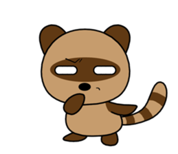 Country raccoon dog PONSUKE sticker #2427715