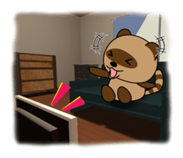 Country raccoon dog PONSUKE sticker #2427728