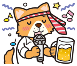 Businessman of the dog sticker #2427801