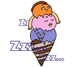 Three wonderful trio sticker #2427906