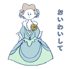 Selfish princess sticker #2428105