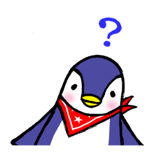 heartwarming penguin sticker #2428832