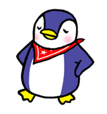 heartwarming penguin sticker #2428835