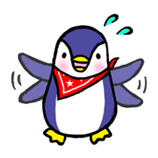 heartwarming penguin sticker #2428845