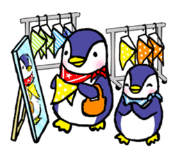 heartwarming penguin sticker #2428851