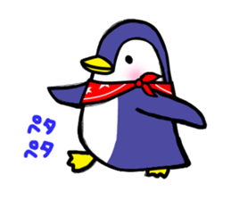 heartwarming penguin sticker #2428855