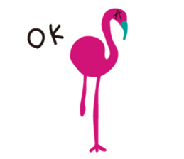 Flamingo! sticker #2428897