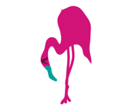 Flamingo! sticker #2428898