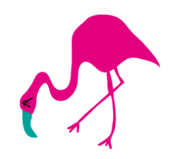 Flamingo! sticker #2428899