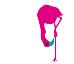 Flamingo! sticker #2428900