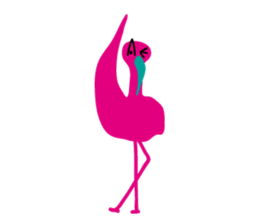 Flamingo! sticker #2428922