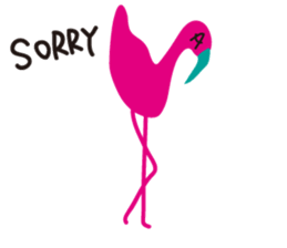 Flamingo! sticker #2428925