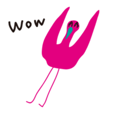 Flamingo! sticker #2428926