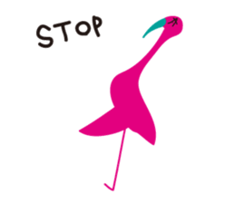Flamingo! sticker #2428931