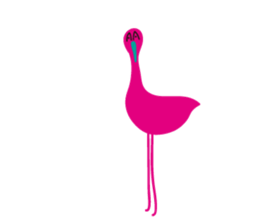Flamingo! sticker #2428932