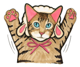 Happy New Year Meow Sticker sticker #2429265