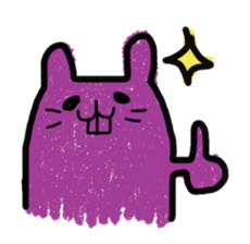 VIOLET hamu-hamu sticker #2429337