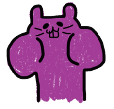 VIOLET hamu-hamu sticker #2429340