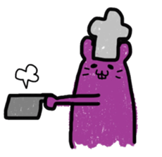 VIOLET hamu-hamu sticker #2429353