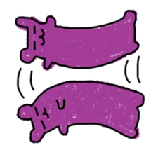 VIOLET hamu-hamu sticker #2429367