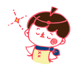 Kaoru's cute brave and witch sticker #2429579