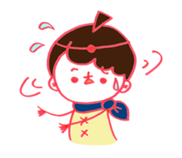 Kaoru's cute brave and witch sticker #2429580