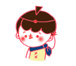 Kaoru's cute brave and witch sticker #2429581