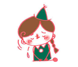 Kaoru's cute brave and witch sticker #2429583