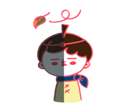 Kaoru's cute brave and witch sticker #2429587