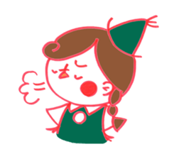 Kaoru's cute brave and witch sticker #2429589