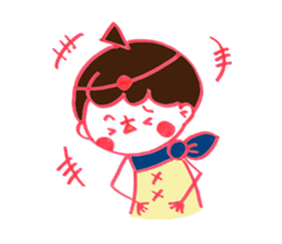 Kaoru's cute brave and witch sticker #2429592