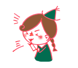 Kaoru's cute brave and witch sticker #2429595