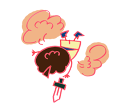 Kaoru's cute brave and witch sticker #2429600