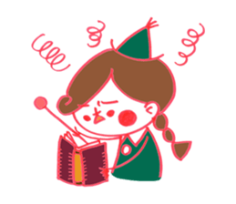 Kaoru's cute brave and witch sticker #2429602