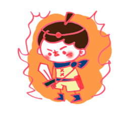 Kaoru's cute brave and witch sticker #2429606